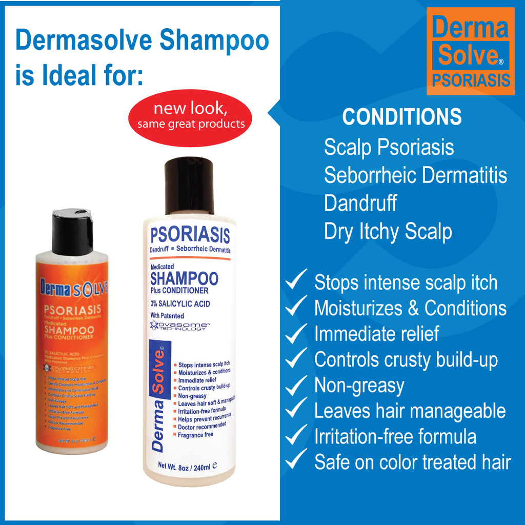 Psoriasis Shampoo For Dandruff and Scalp Itch