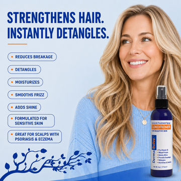 Dermasolve Leave-In Detangler Spray Conditioner