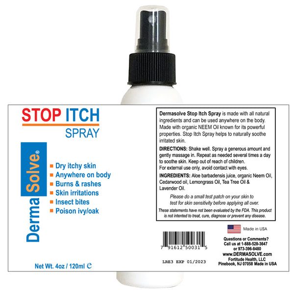 Dermasolve Stop Itch Spray