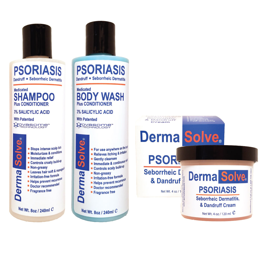 Dermasolve Psoriasis Complete Hair & Body Kit