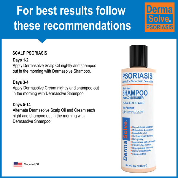 Dermasolve Psoriasis Shampoo 2-Pack